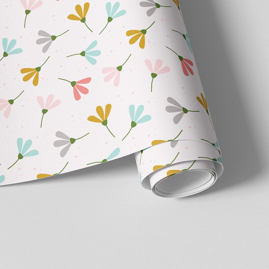 Tapeta - kwiaty, tło, wzór