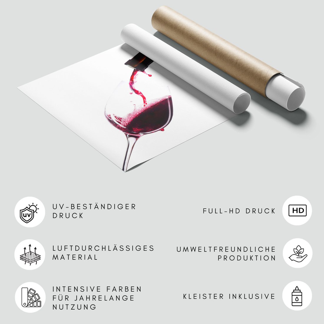 Fototapeta - wino, kieliszek, płyn