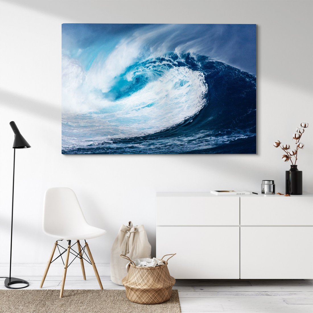 Obraz na płótnie - woda, fala, ocean