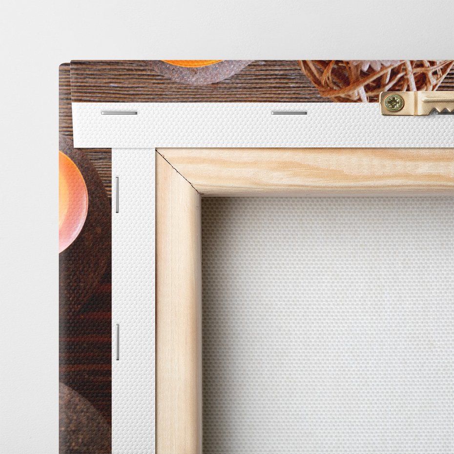 Obraz na płótnie - spa, relaks, świece