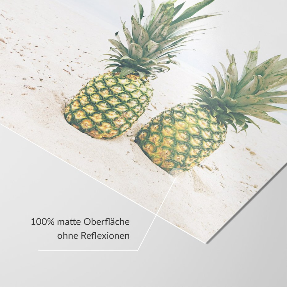 Fototapeta - ananas, plaża, owoce
