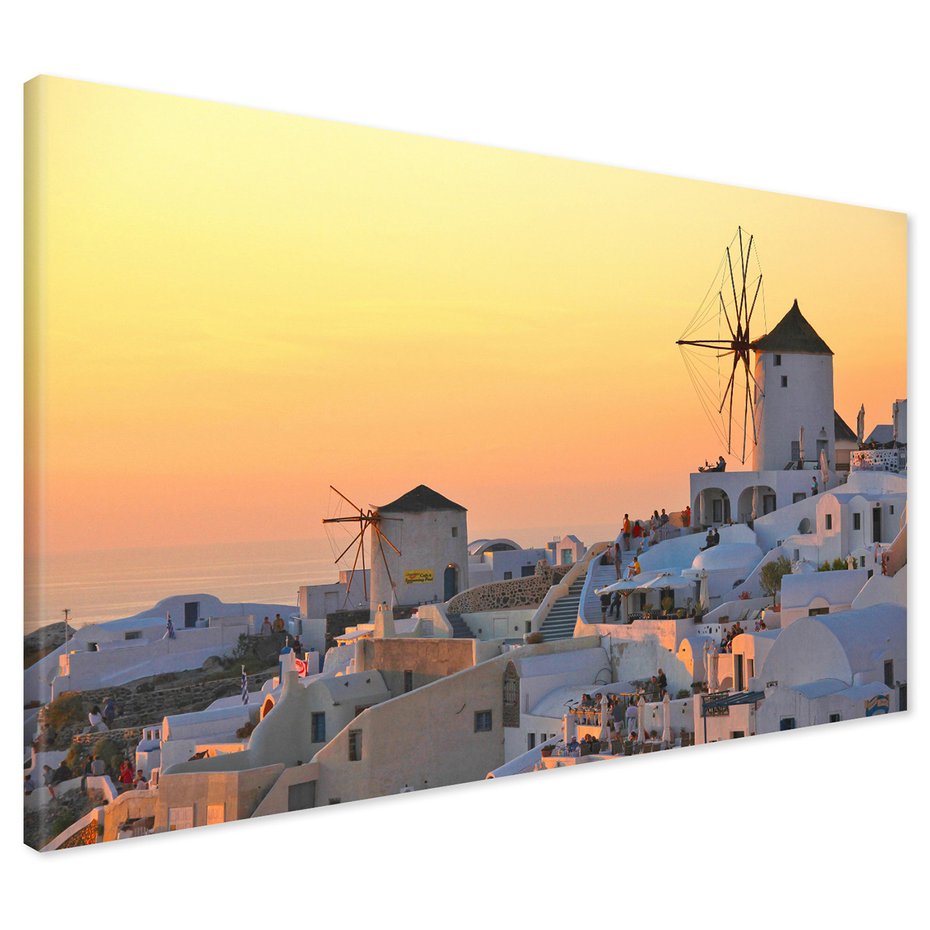 Obraz na płótnie - Santorini, Grecja, miasto