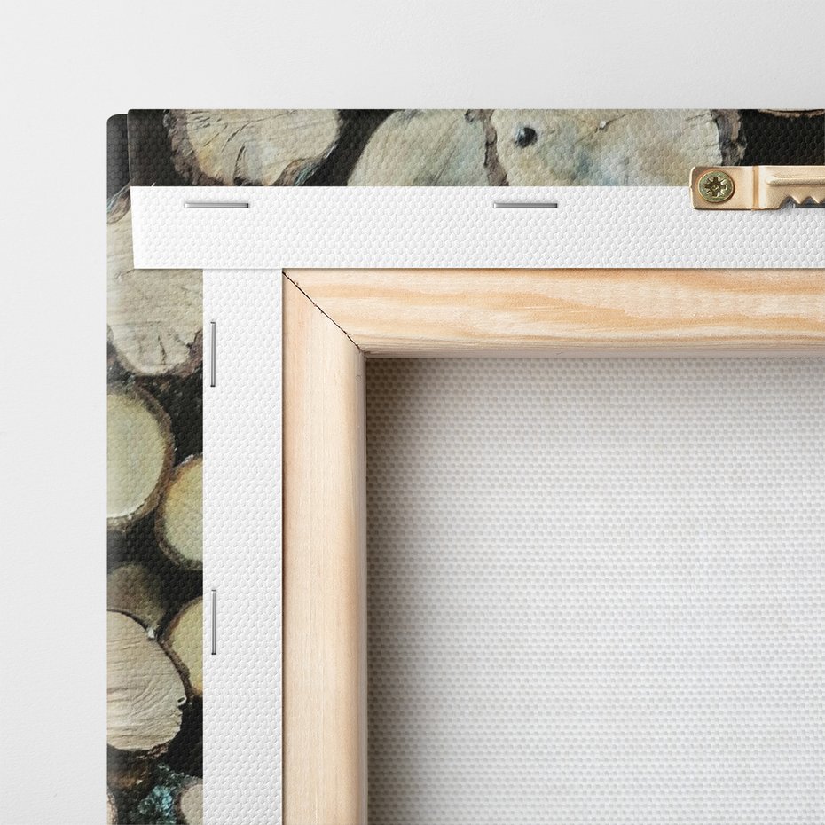 Obraz na płótnie - drewno, pnie, kora