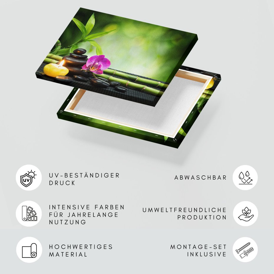 Obraz na płótnie - spa, relaks, orchidea