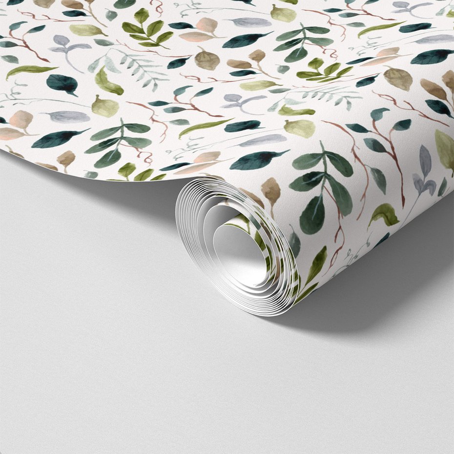 Tapeta - liście, gałązki, natura