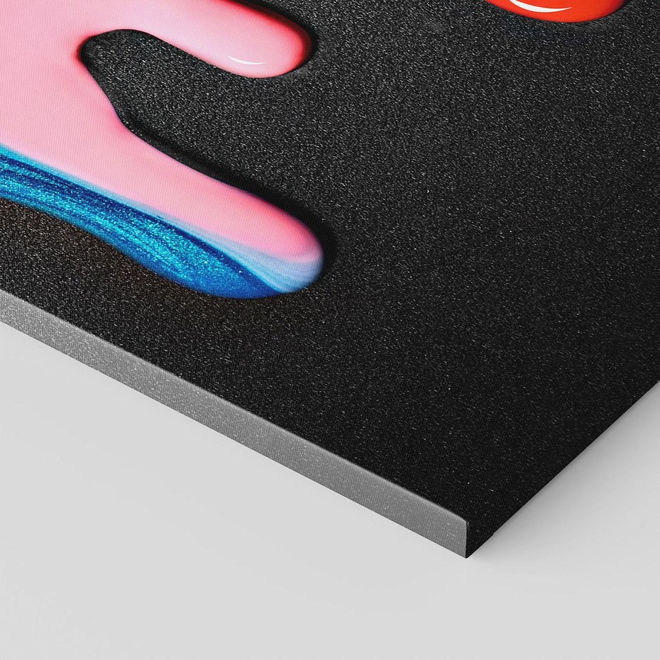 Obraz na płótnie - lakier do paznokci, abstrakcja, kolory