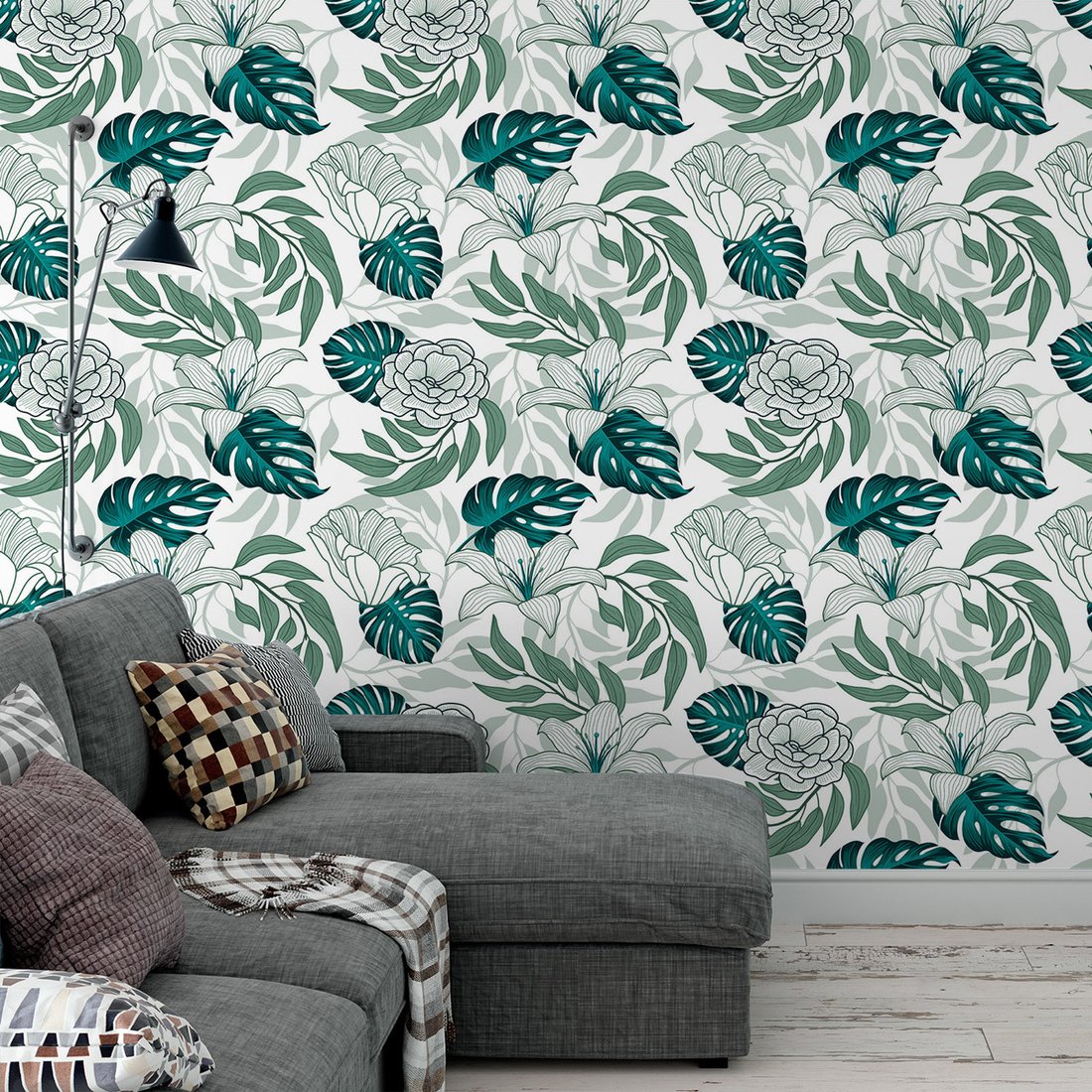 Tapeta - kwiaty, liście, natura