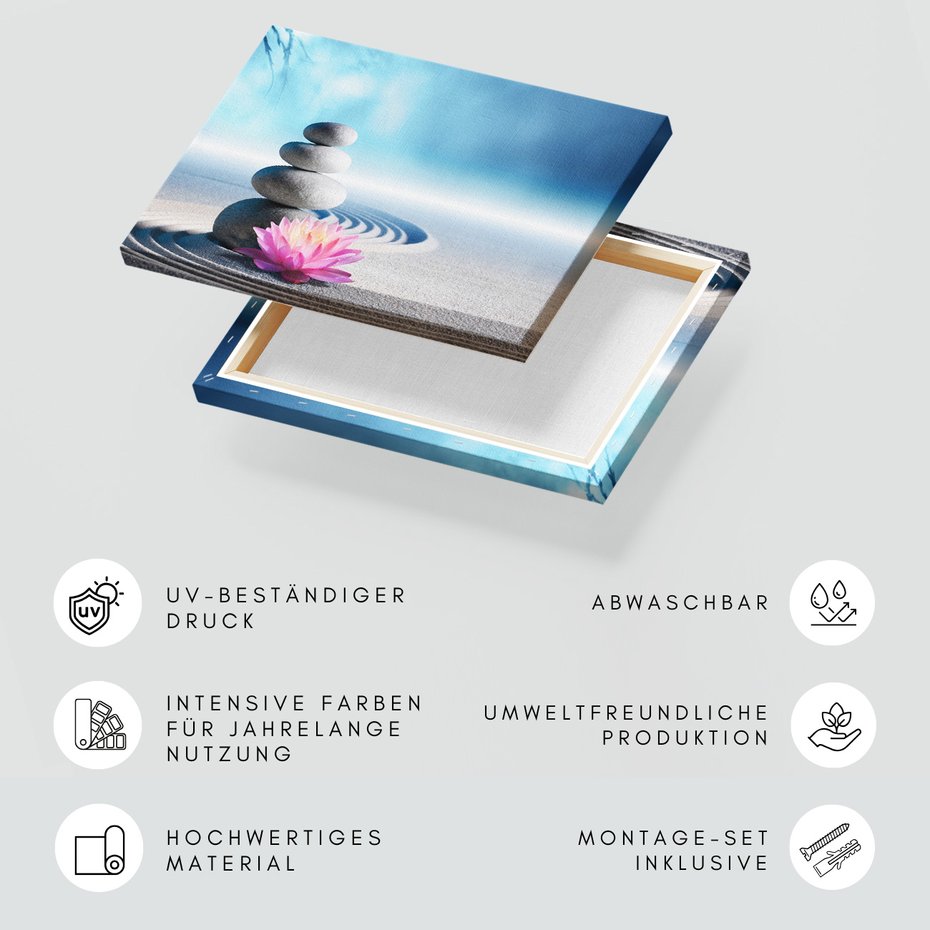 Obraz na płótnie - spokój, relaks, harmonia