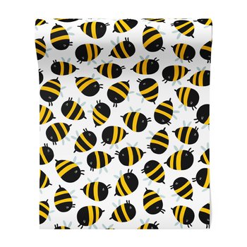 Tapeta - dziecięca, pszczoły, owady, pasy