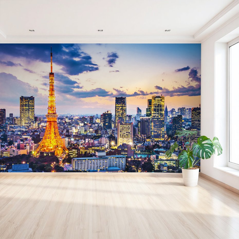 Fototapeta - tokio, wieża, miasto