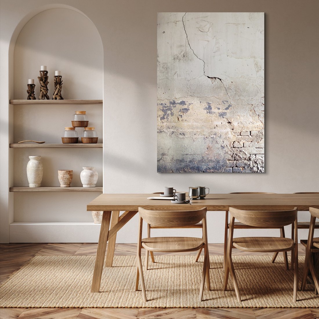 Obraz na płótnie - ściana, tekstura, cegła