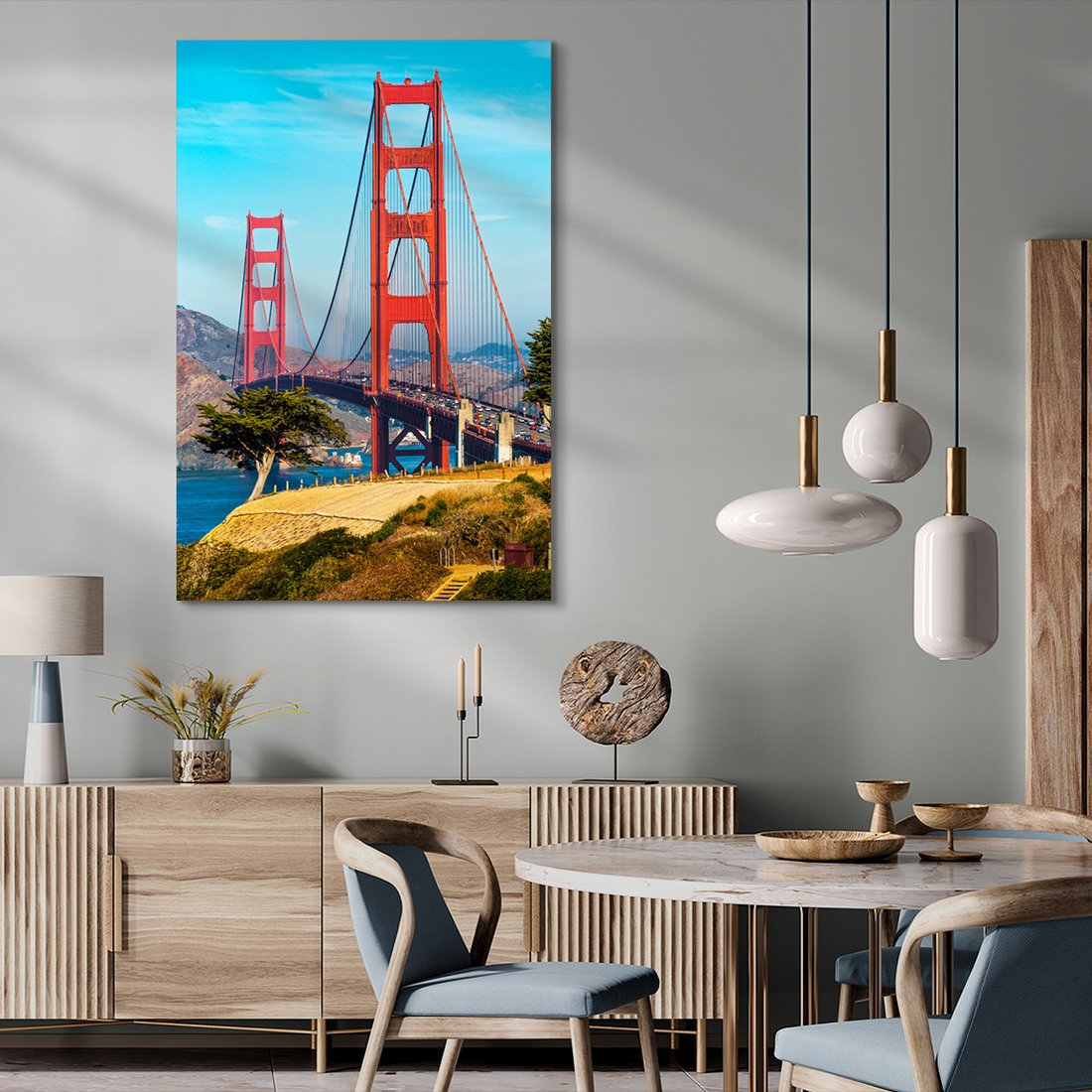 Obraz na płótnie - most, Golden Gate, San Francisco