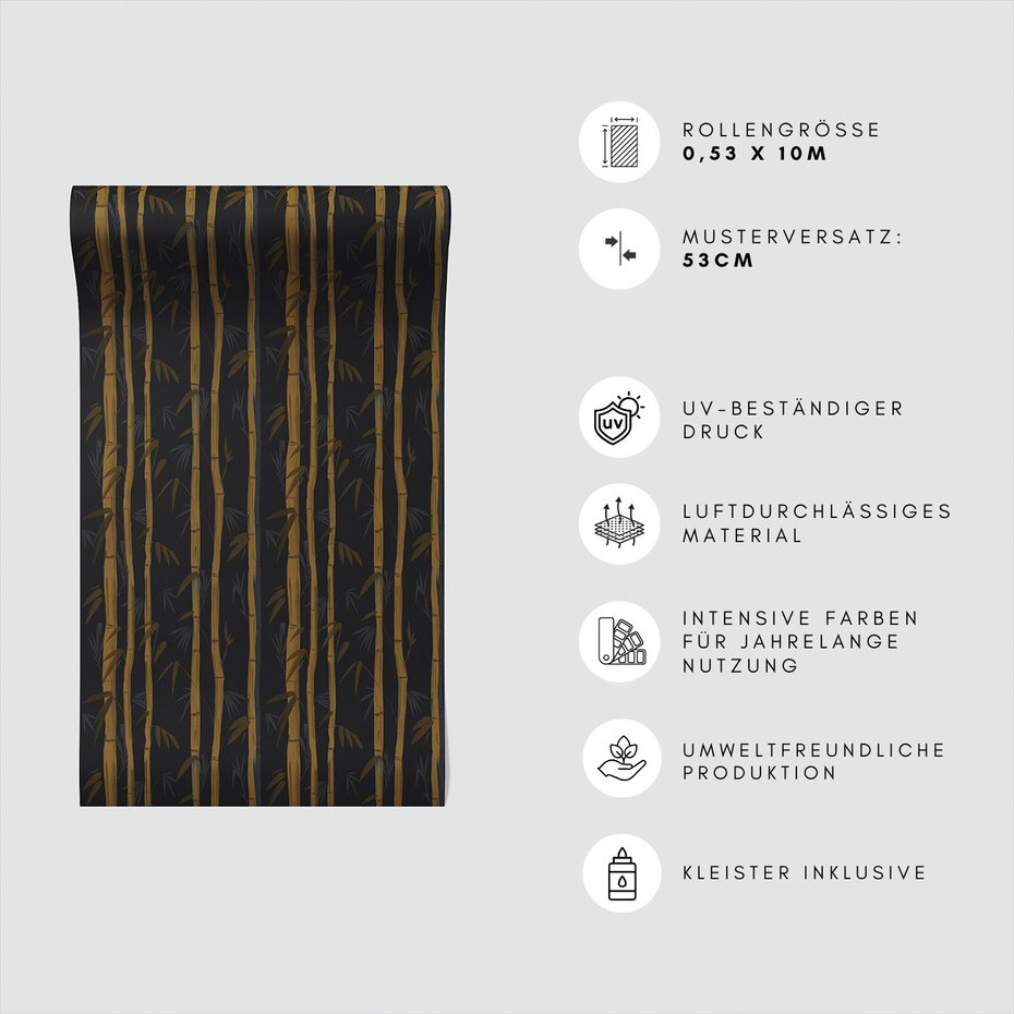 Tapeta - bambus, liście, natura