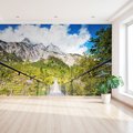 Fototapeta - most, góry, krajobraz