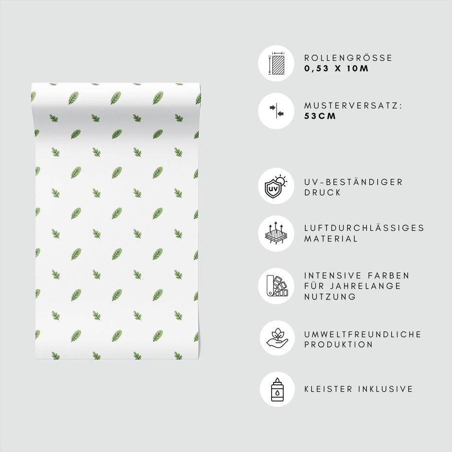 Tapeta - liście, natura, minimalizm