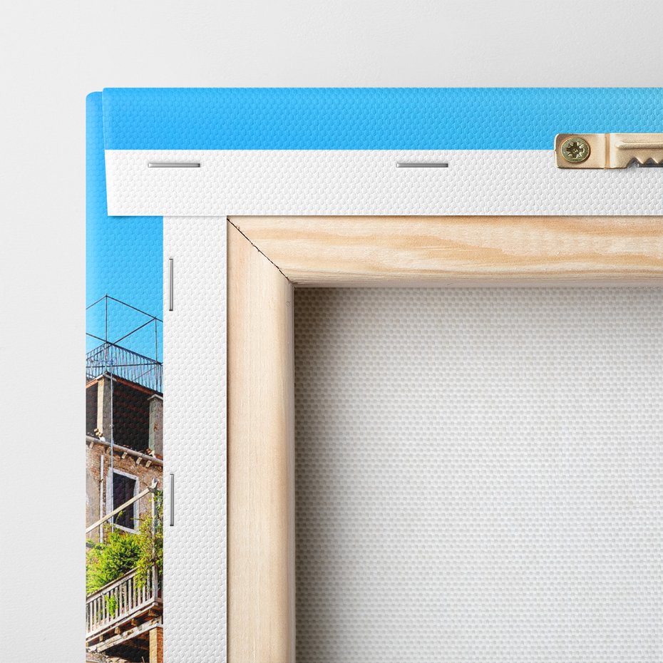 Obraz na płótnie - Wenecja, kanał, budynki