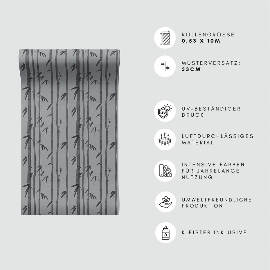 Tapeta - bambus, liście, natura