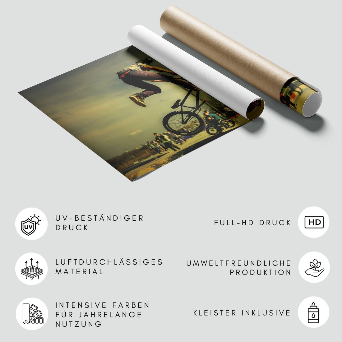 Fototapeta - bmx, rower, trik