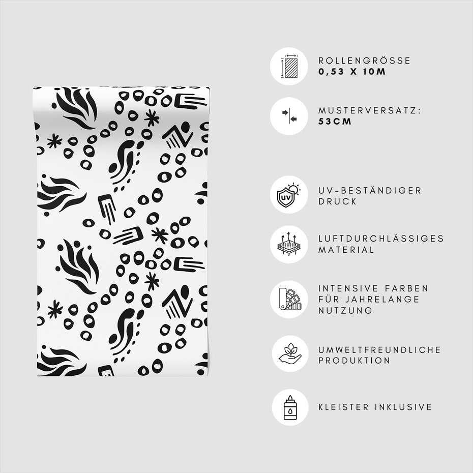 Tapeta - abstrakcja, kształty, grafika