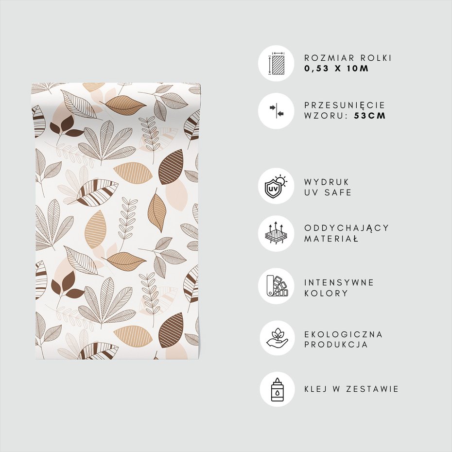 Tapeta - liście, natura, wzór