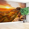 Fototapeta - krajobraz, skały, zachód słońca
