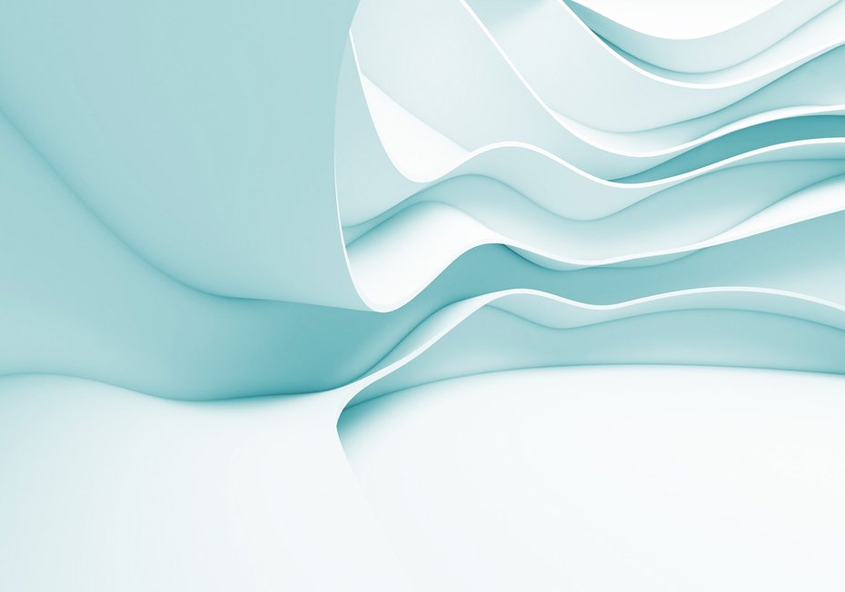 Fototapeta - abstrakcja, fale, jasne