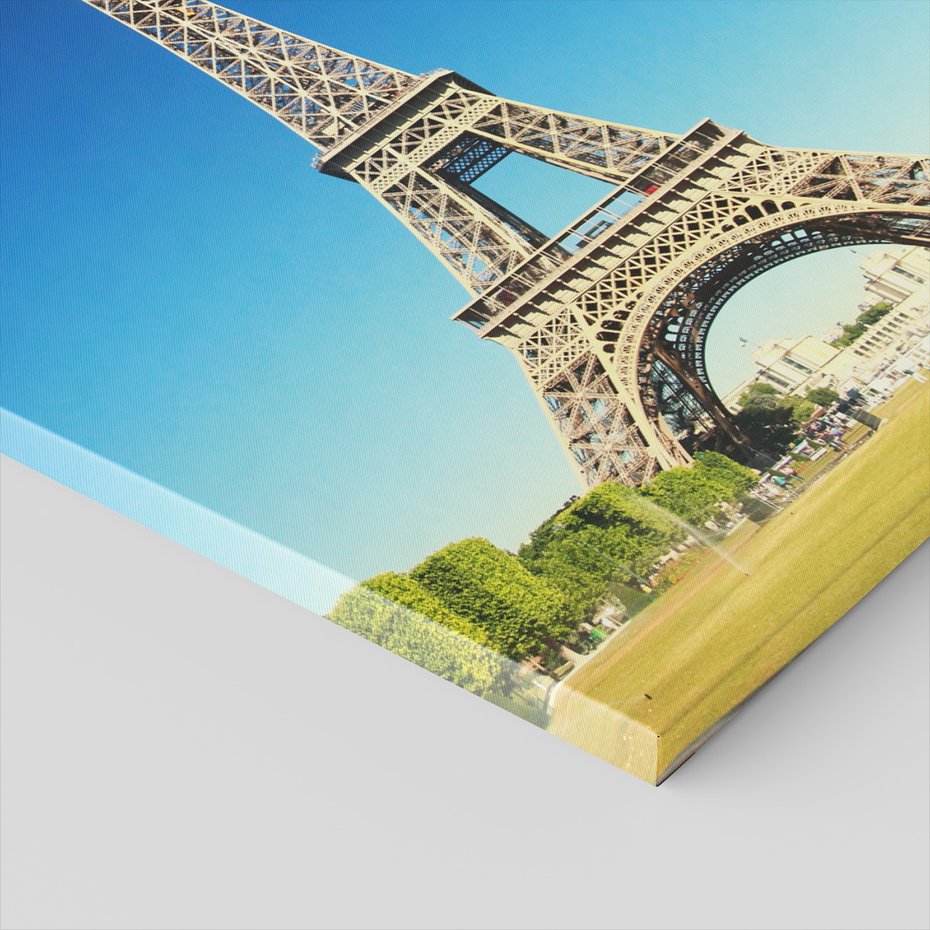 Obraz na płótnie - Paryż, Wieża Eiffla, miasto