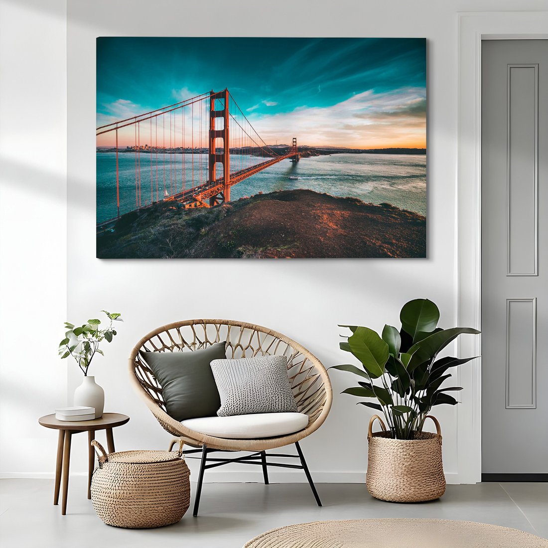 Obraz na płótnie - most, Golden Gate, San Francisco