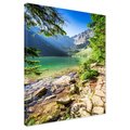 Obraz na płótnie - jezioro, góry, lasy