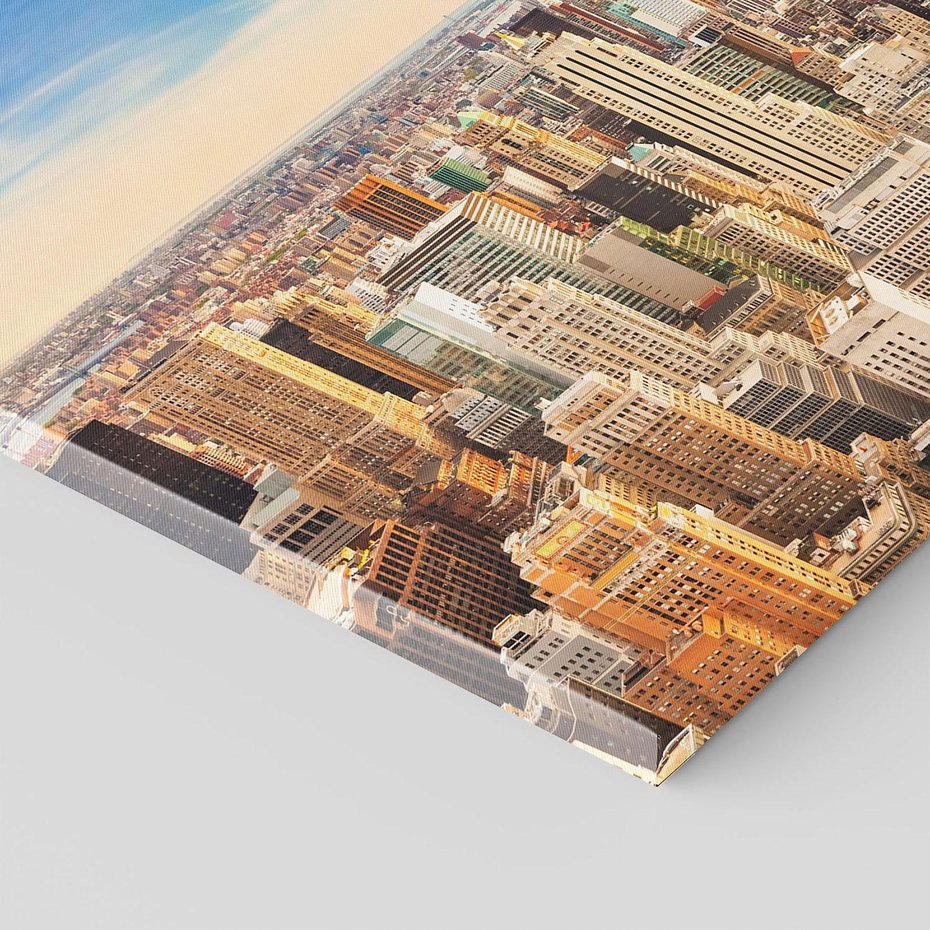 Obraz na płótnie - miasto, budynki, panorama