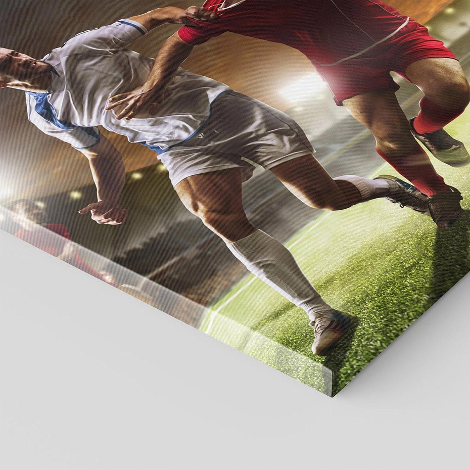 Obraz na płótnie - piłka nożna, sport, stadion