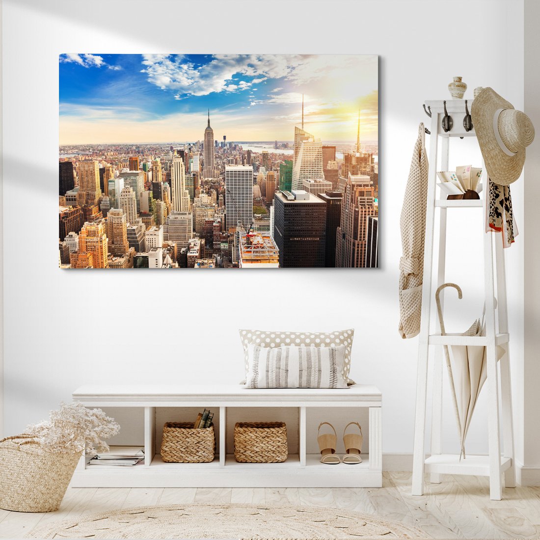 Obraz na płótnie - miasto, budynki, panorama