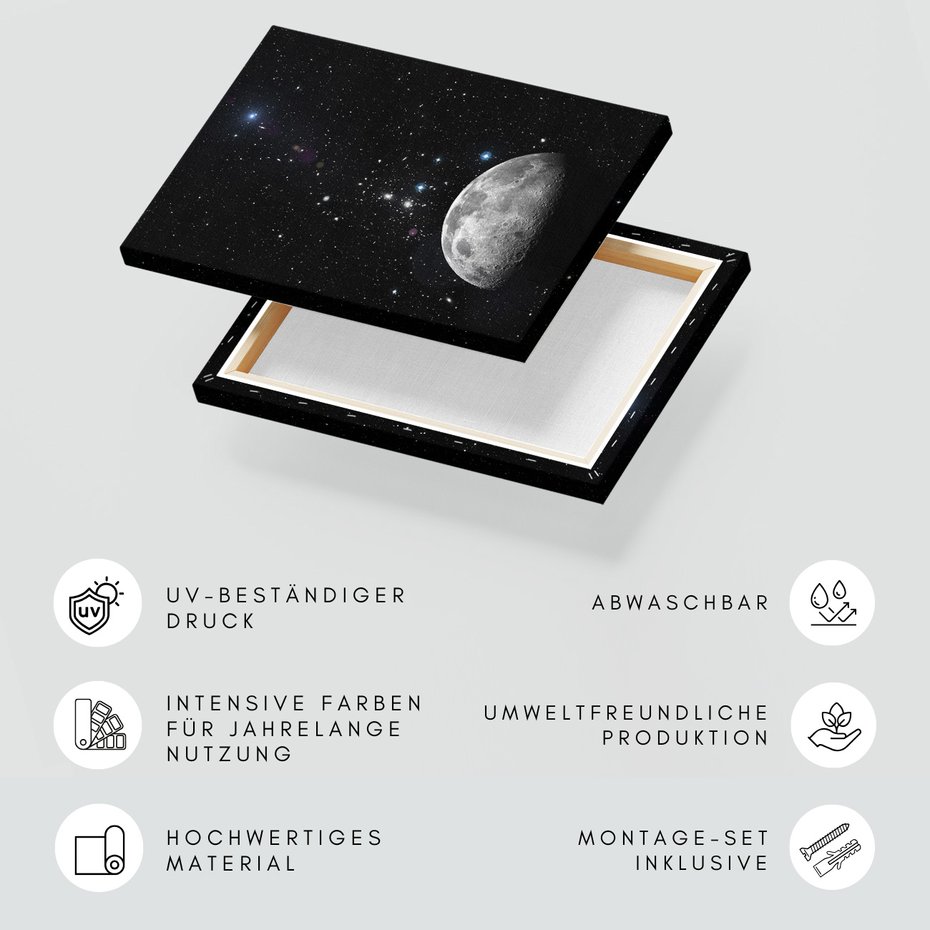 Obraz na płótnie - kosmos, przestrzeń, gwiazdy