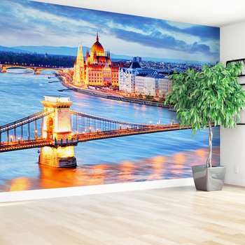 Fototapeta - budapeszt, most, miasto