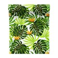 Tapeta - liście, kwiaty, tropiki