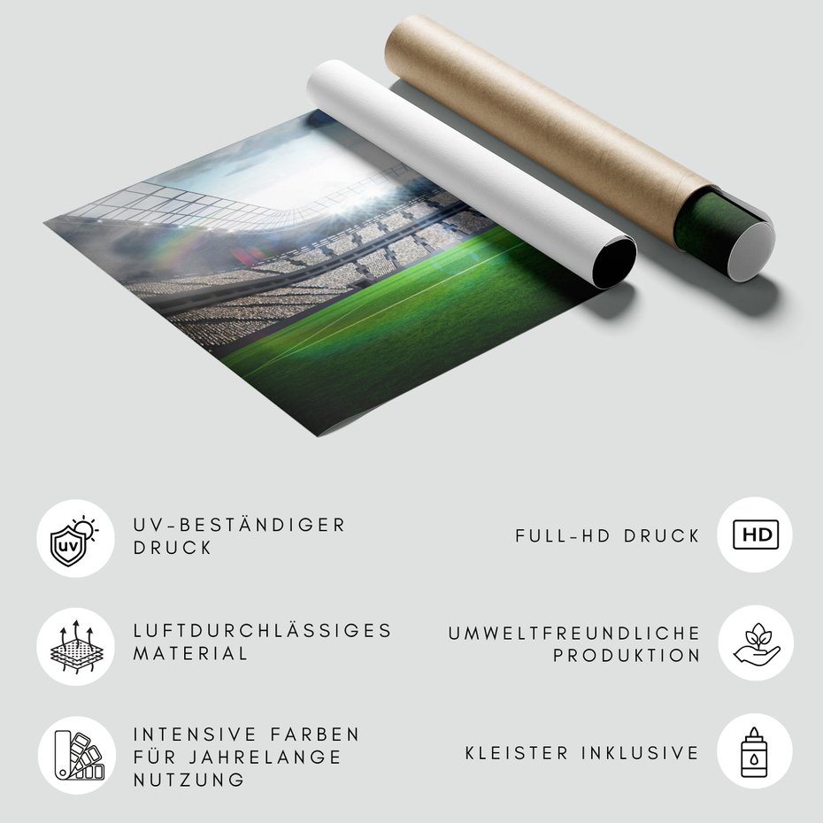 Fototapeta - stadion, sport, trawa