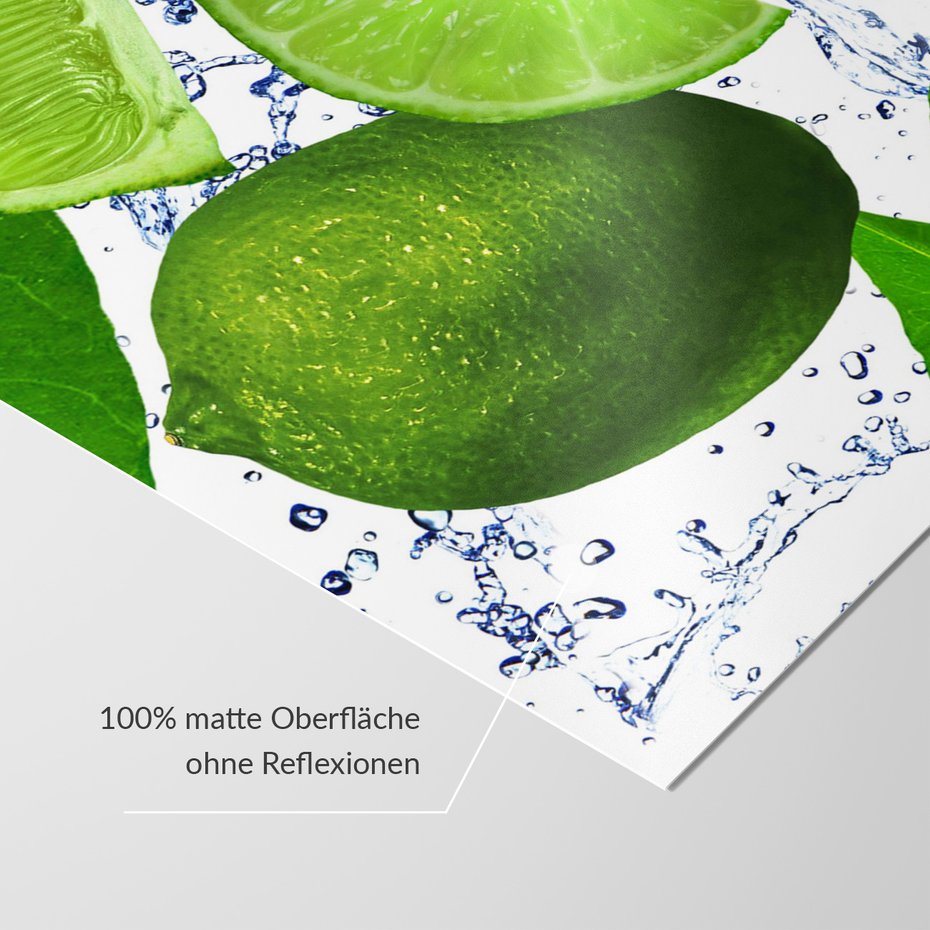 Fototapeta - limonka, owoce, woda