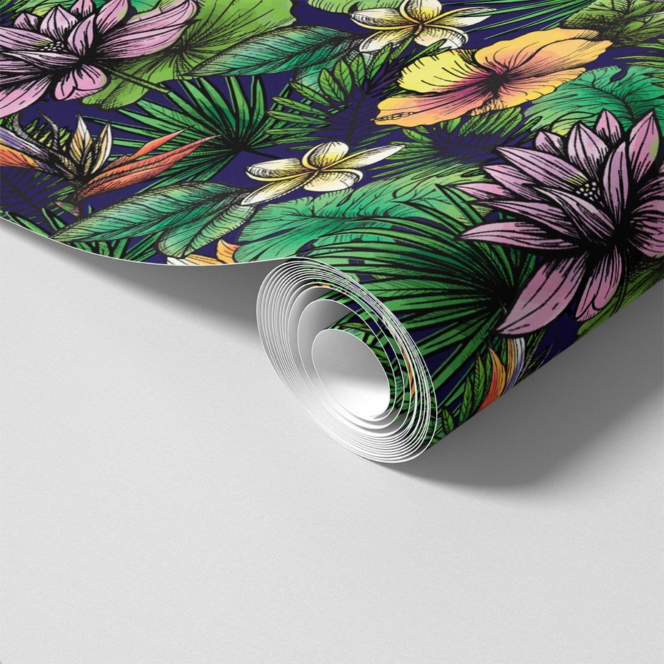 Tapeta - kwiaty, liście, natura