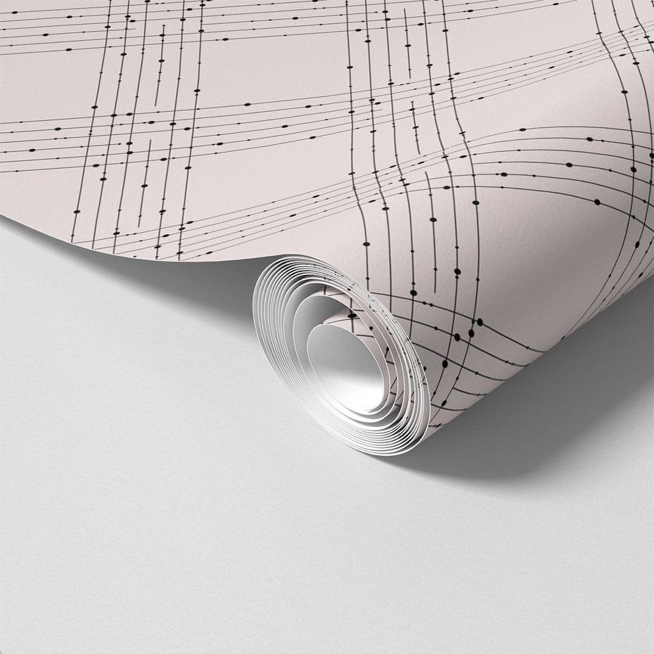 Tapeta - linie, kropki, geometria