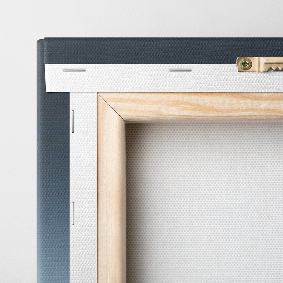 Obraz na płótnie - góry, śnieg, dom