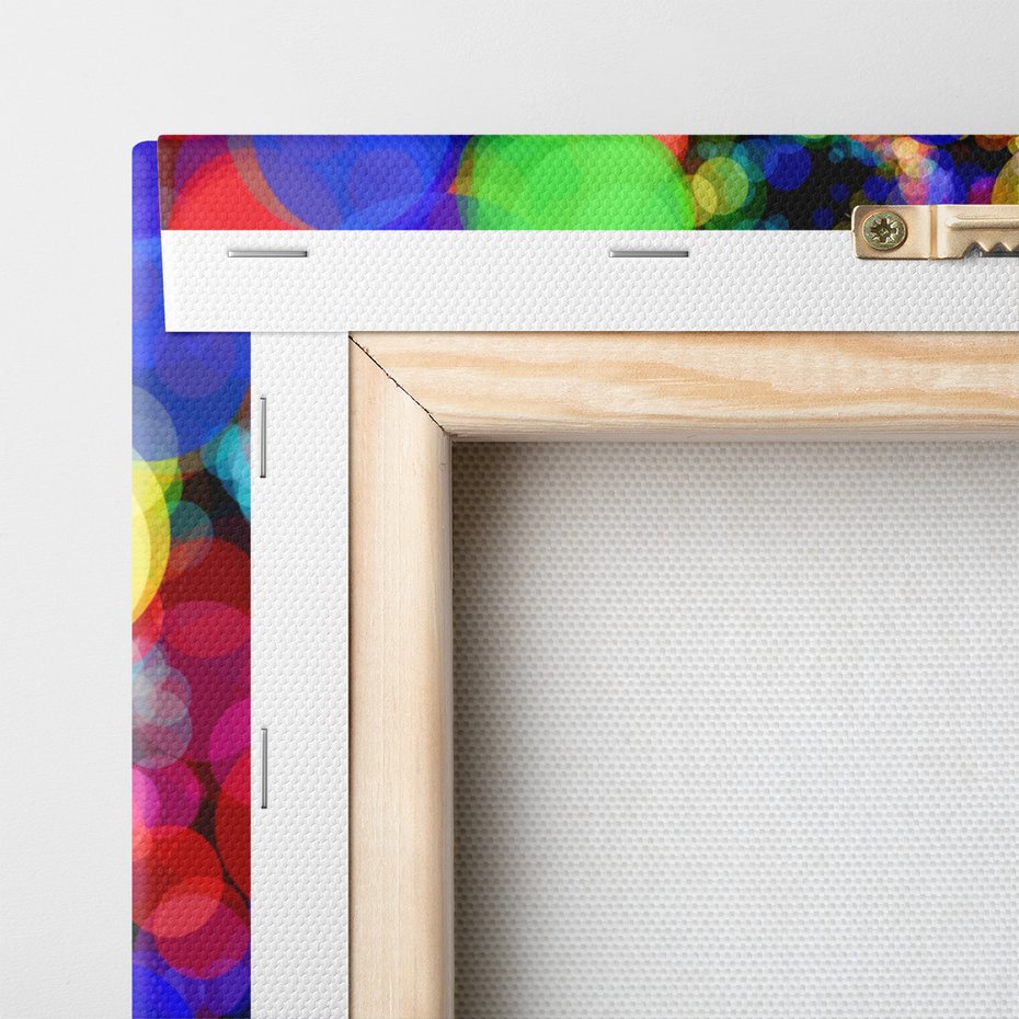 Obraz na płótnie - abstrakcja, kolory, światło