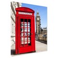 Obraz na płótnie - Londyn, budka telefoniczna, miasto