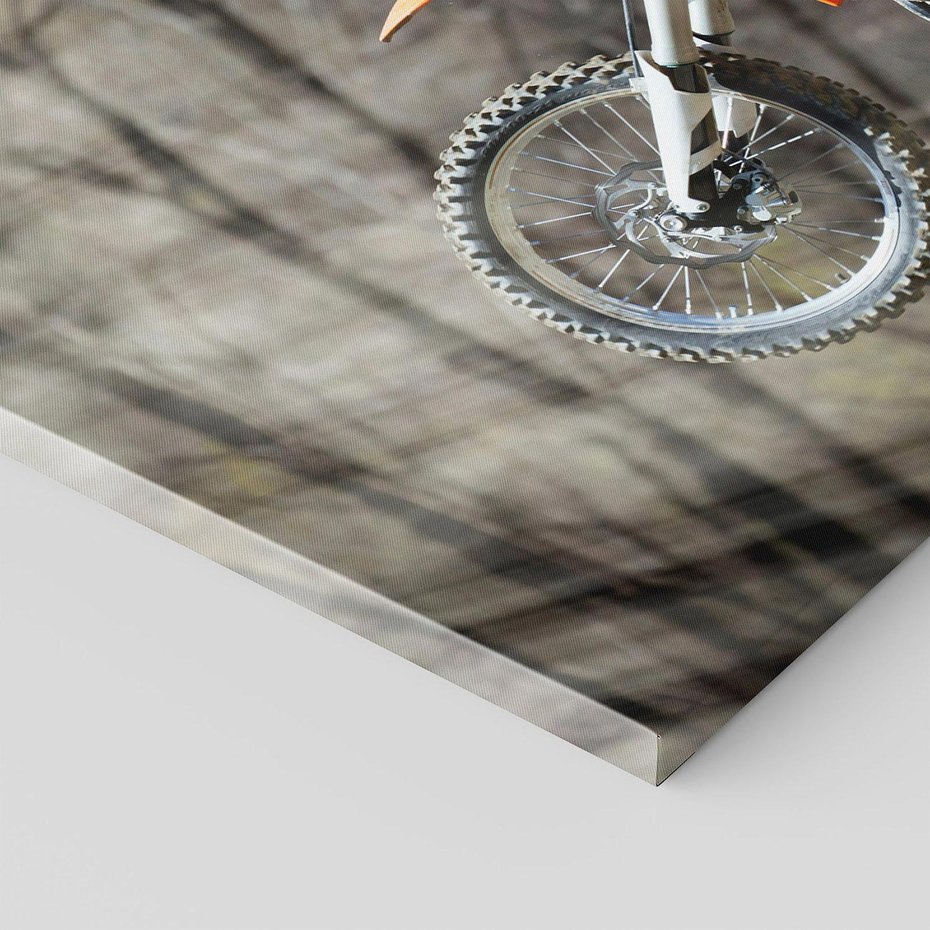 Obraz na płótnie - motocross, skok, sport