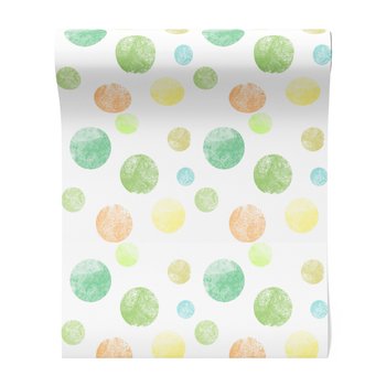 Tapeta - kropki, okręgi, tło