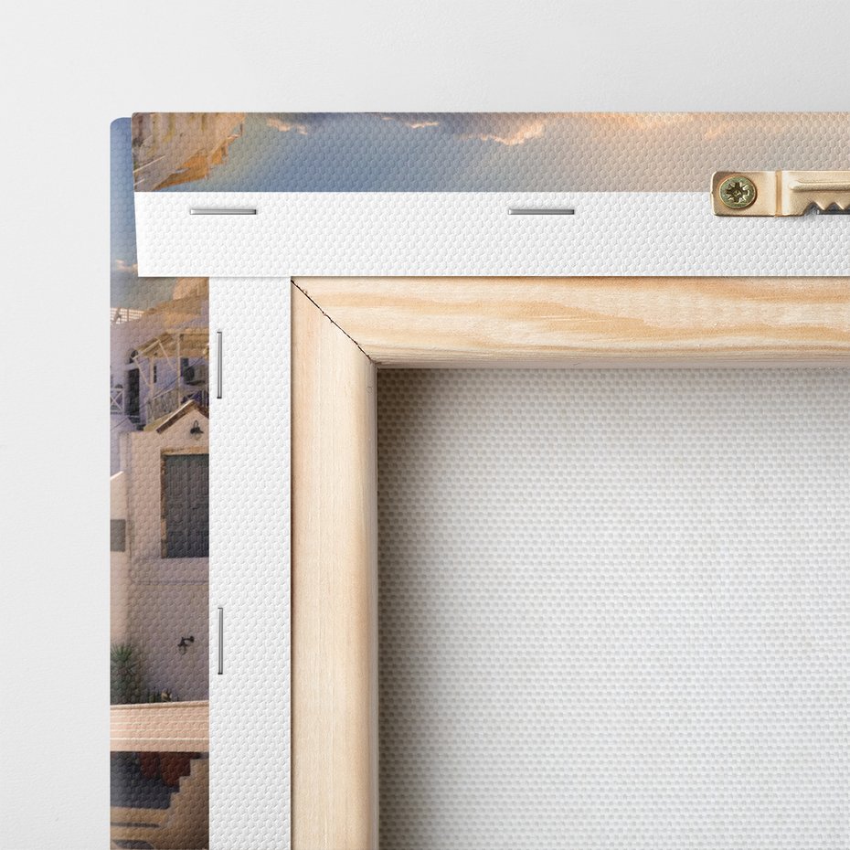 Obraz na płótnie - Santorini, Grecja, miasto