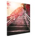 Obraz na płótnie - schody, krajobraz, natura