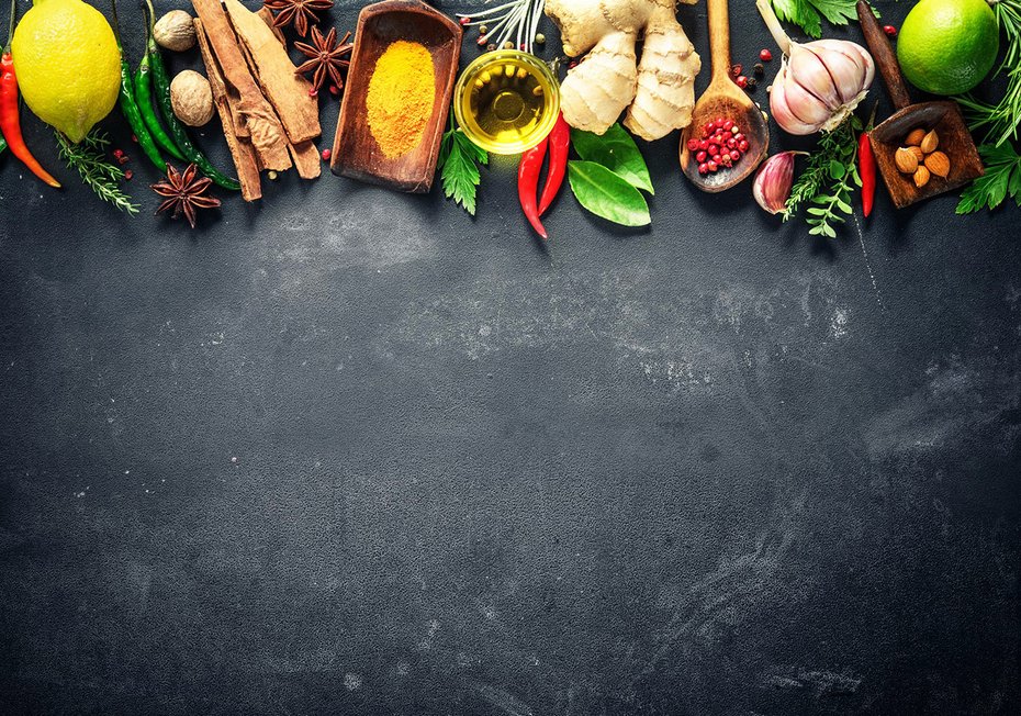 Fototapeta - jedzenie, przyprawy, składniki
