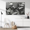 Obraz na płótnie - beton, kostki, abstrakcja