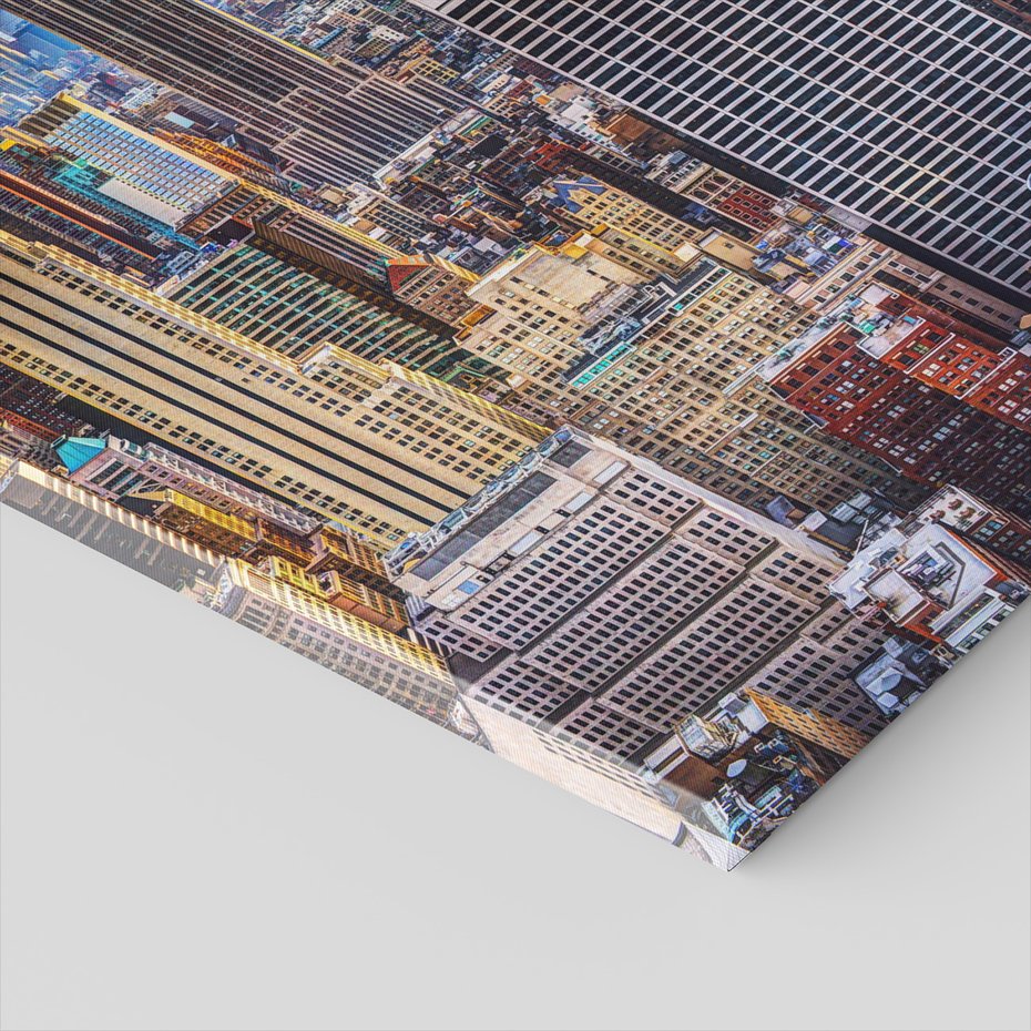 Obraz na płótnie - miasto, budynki, panorama