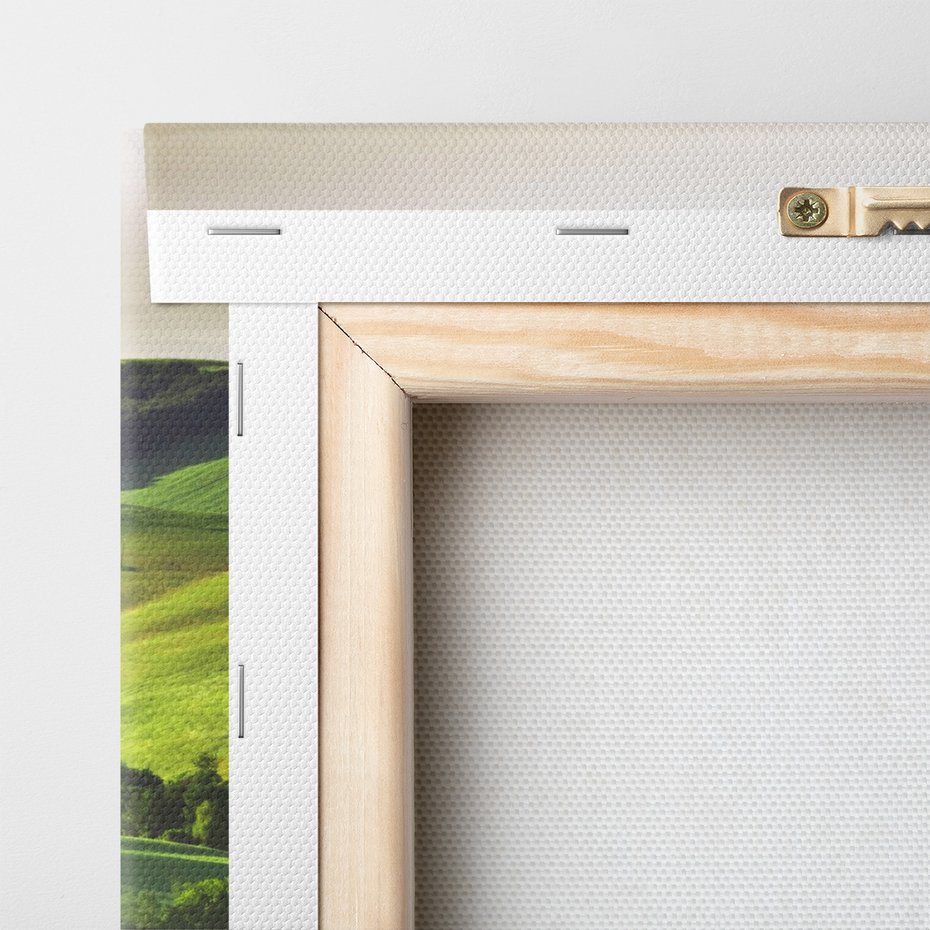 Obraz na płótnie - Tuscany, krajobraz, wzgórza